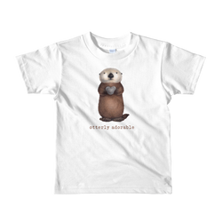 Otterly Adorable Short Sleeve Kids T-Shirt