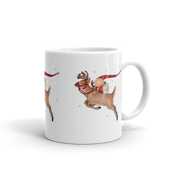 Reindeer Races Christmas Mug