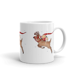 Reindeer Races Christmas Mug