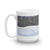 Sleighs and Snowflakes Christmas Mug