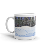 Sleighs and Snowflakes Christmas Mug