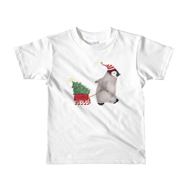 Baby Penguin Short Sleeve Kids T-Shirt