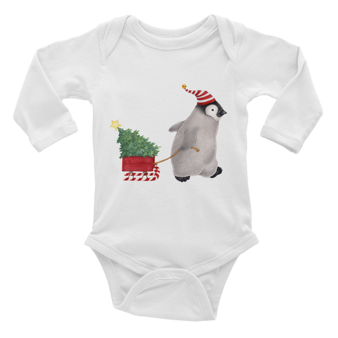 Baby Penguin Infant Long Sleeve Onesie