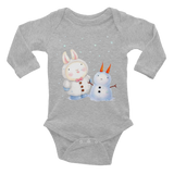 Snow Bunny Infant Long Sleeve Onesie