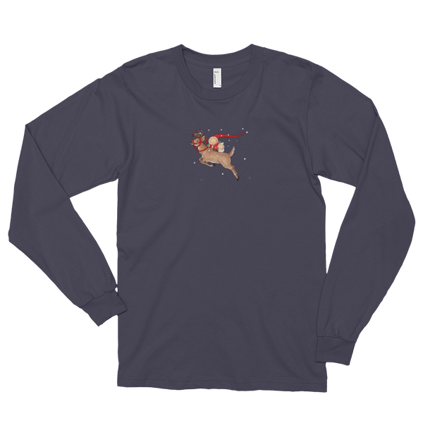 Reindeer Games Long-Sleeve Christmas T-Shirt (Unisex)