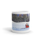 Sleighs and Snowflakes Christmas Mug