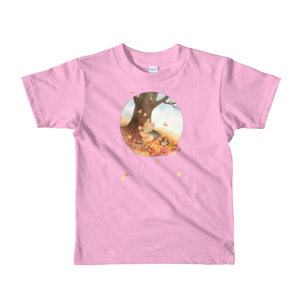 Autumn Leaves Short Sleeve Kids T-Shirt