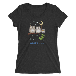 Night Owl Women's Short Sleeve T-Shirt