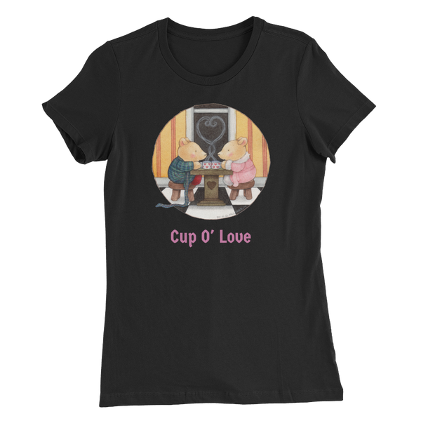 Cup O' Love Women’s Slim Fit T-Shirt