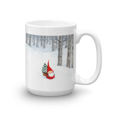 Through Snowy Woods Christmas Mug