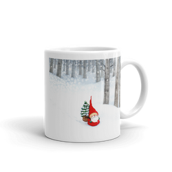 Through Snowy Woods Christmas Mug