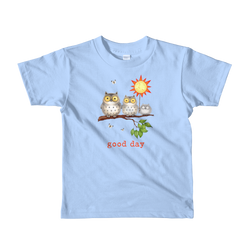 Good Day Short Sleeve Kids T-Shirt