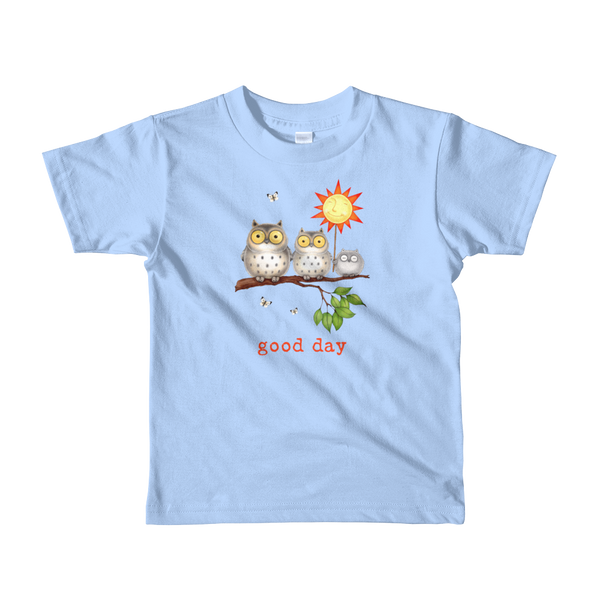 Good Day Short Sleeve Kids T-Shirt